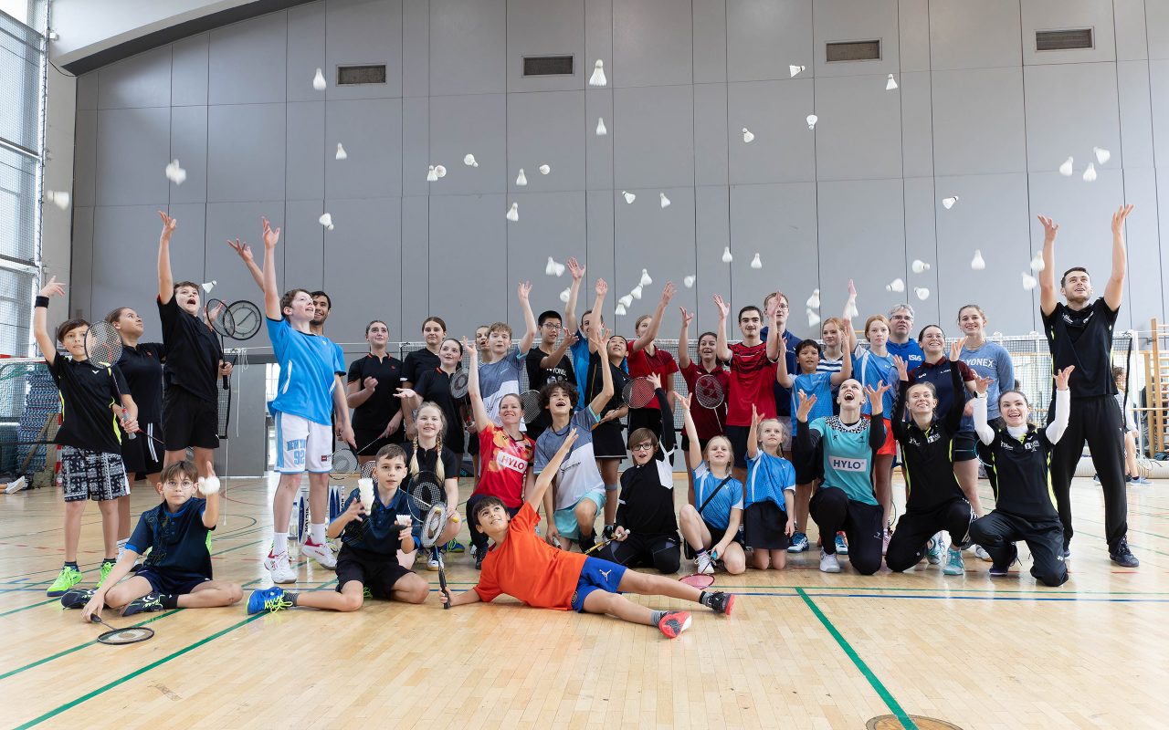 Training mit den Besten + Weltklasse-Badminton